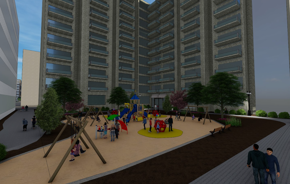 Playground perspective