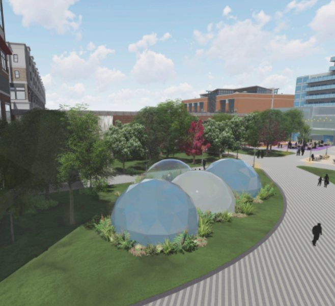 Open space perspective
