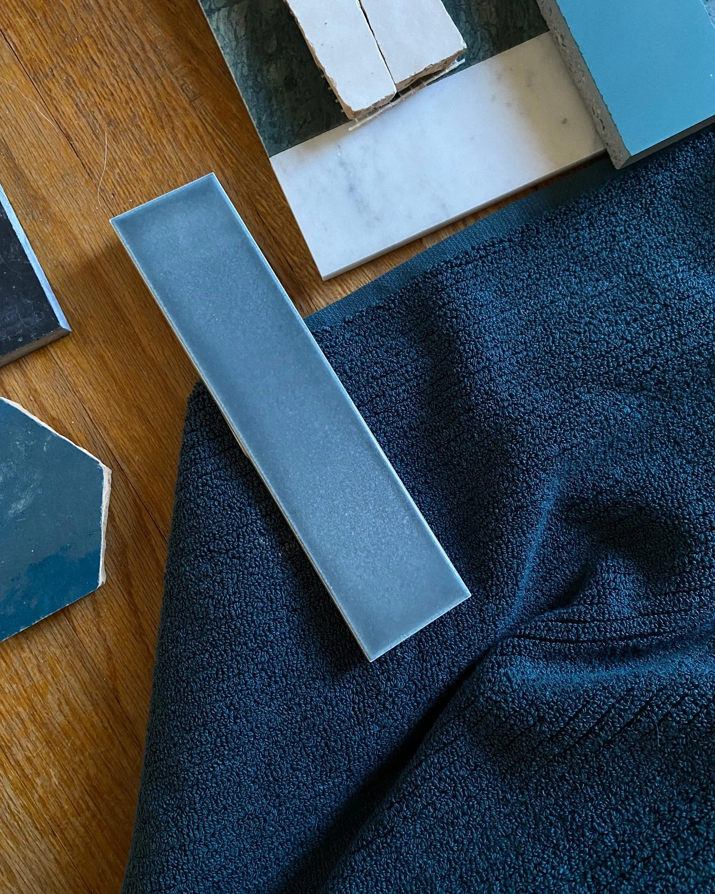 Tile samples just arrived. :)