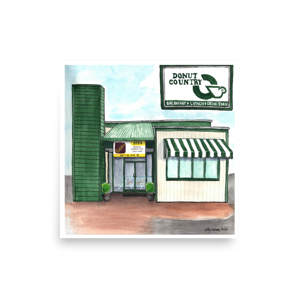 Donut Country Murfreesboro Print
