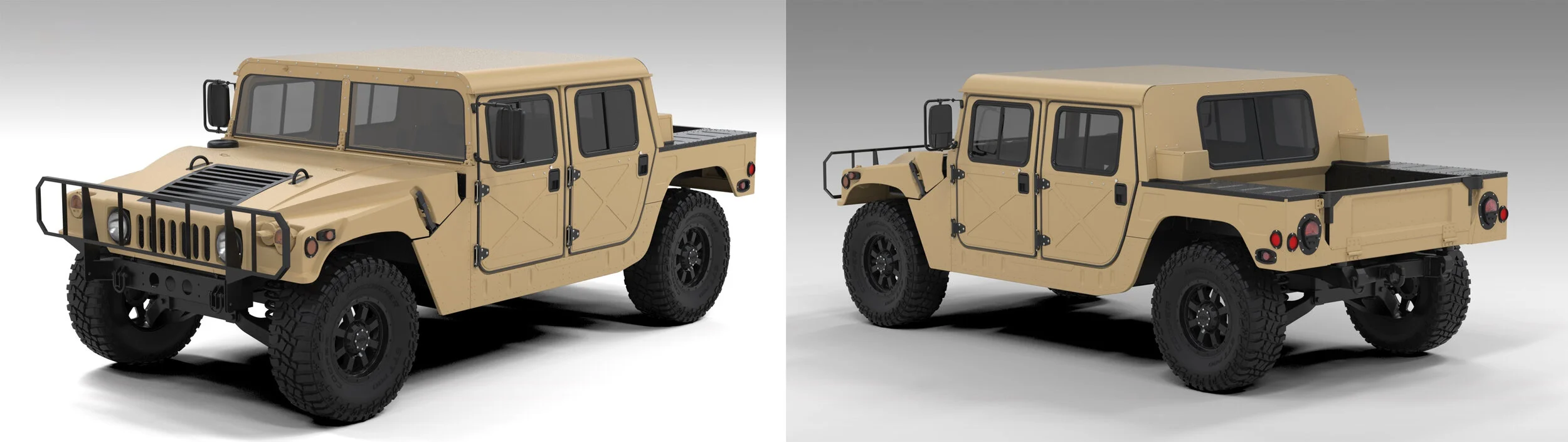 *Optional Mil-Spec Brush Guard and Custom Paint Shown