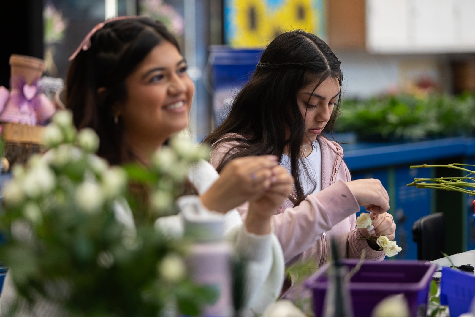 Youth-Led Workshop Floral Making Class