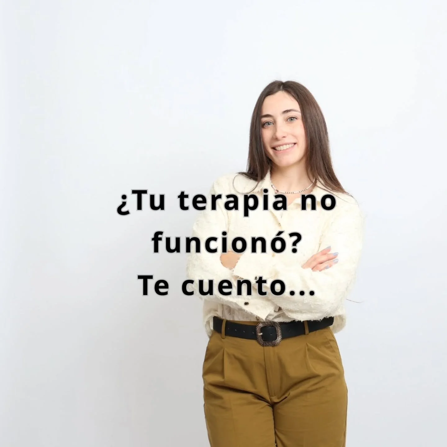 &iquest;Sientes que la terapia no te funcion&oacute;?

Quiz&aacute;s no es que "no funcione", es que no conectaste.

Llevo a&ntilde;os escuchando esta frase en consulta: "Ver&oacute;nica, he probado terapia, pero no conect&eacute;. Sie