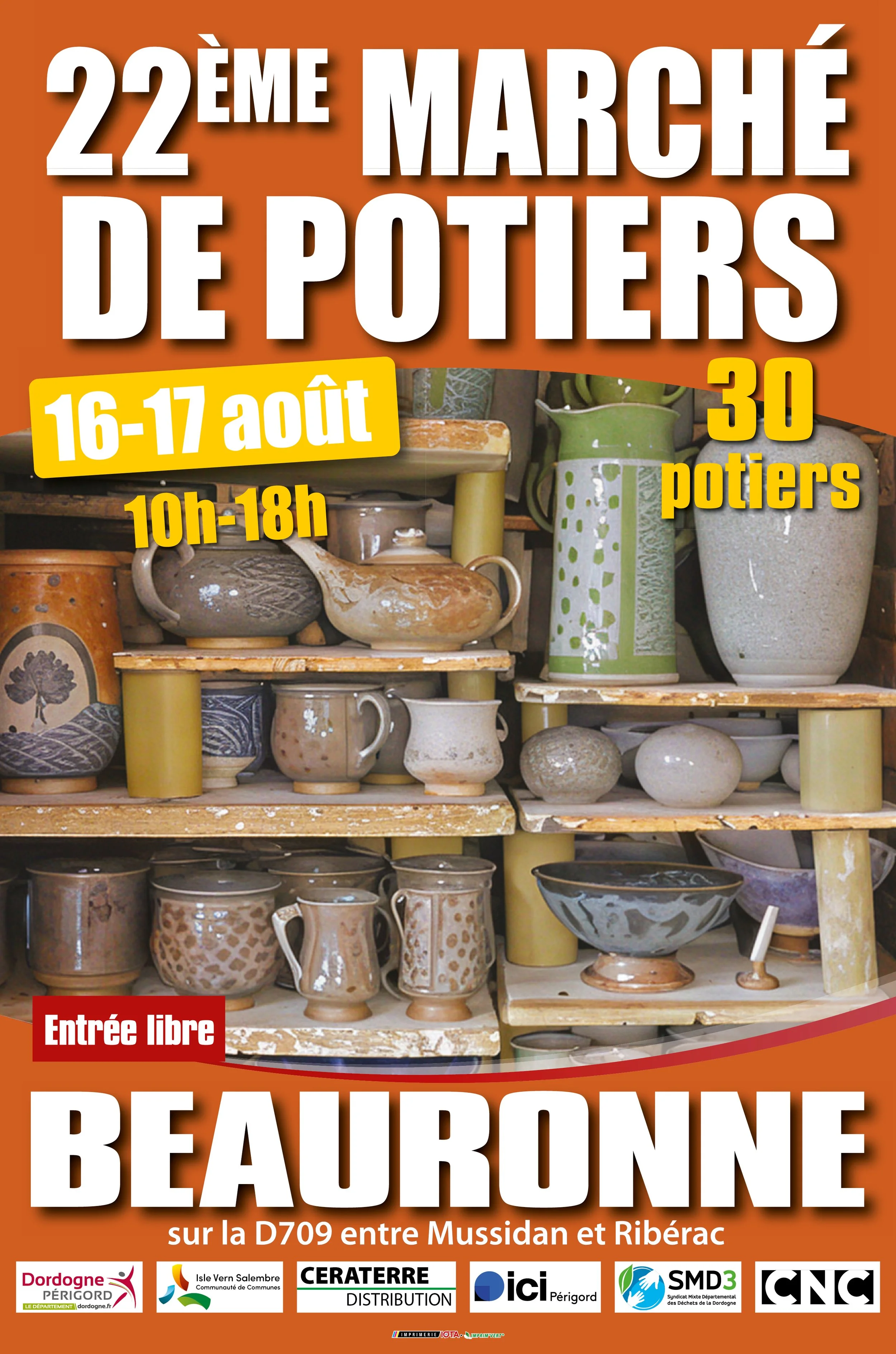 marché de potiers de Beauronne (24)