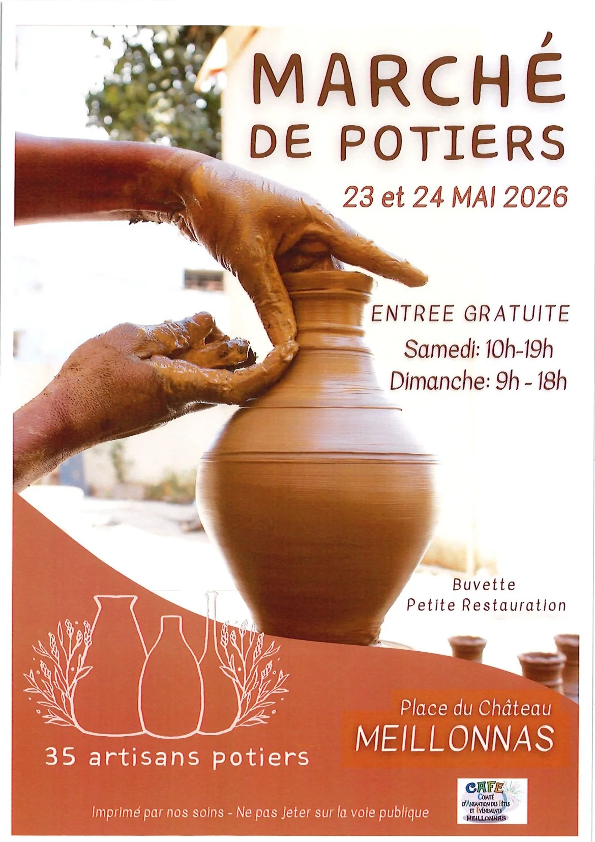 Marché de potiers de Meillonnas