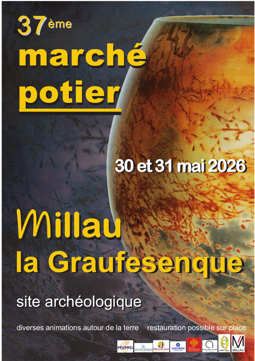 Marché de potiers de Millau