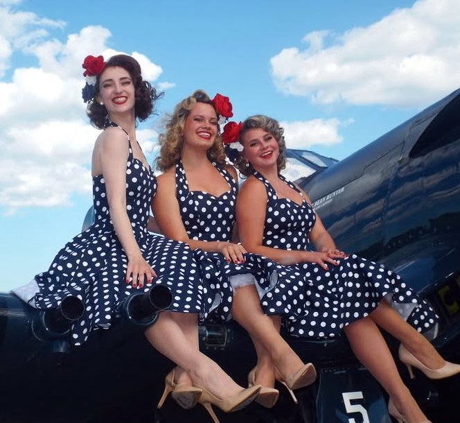The Satin Dollz at Deuces Wild Car, Truck, and Bike Festival