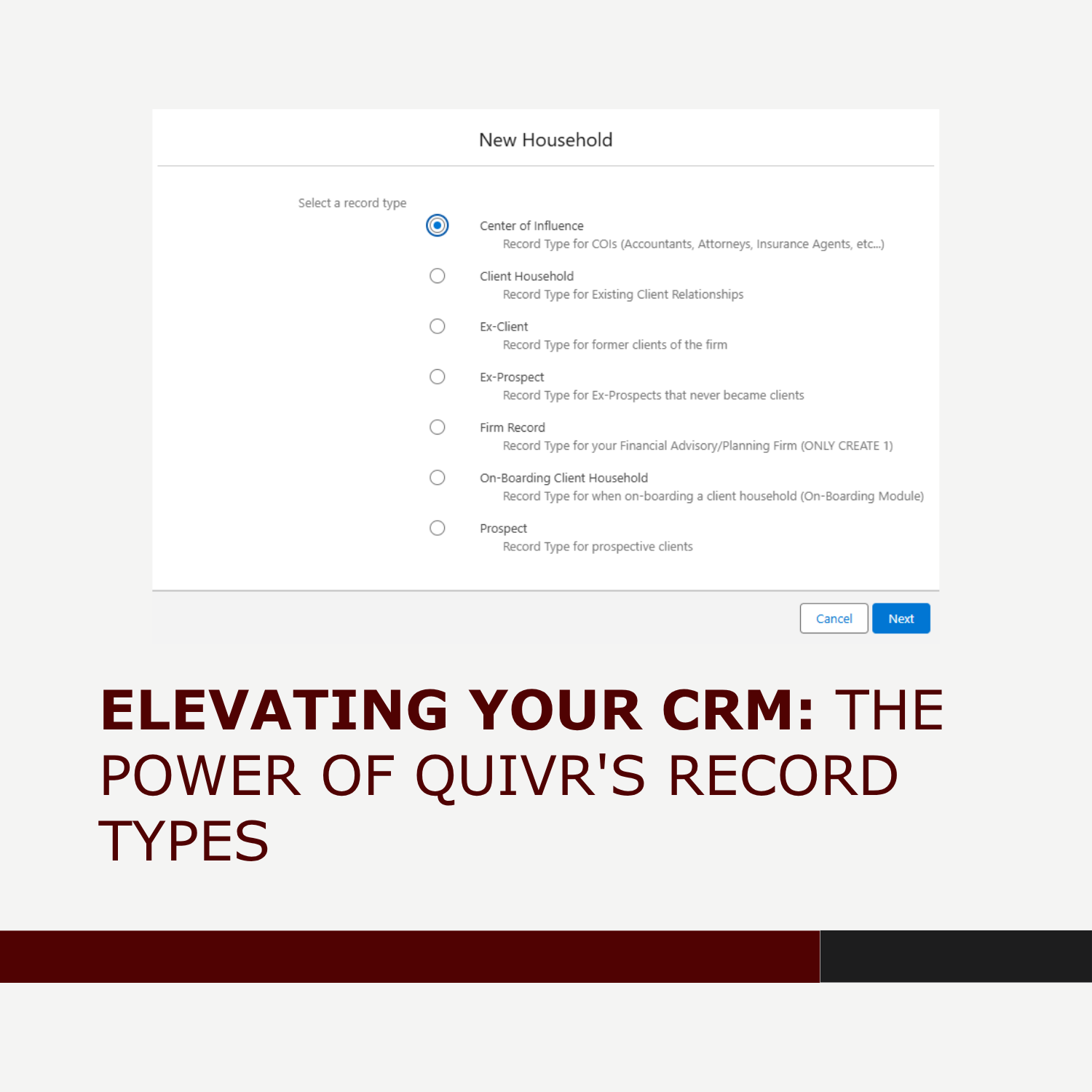 Elevating Your CRM: The Power of Quivr's Record Types