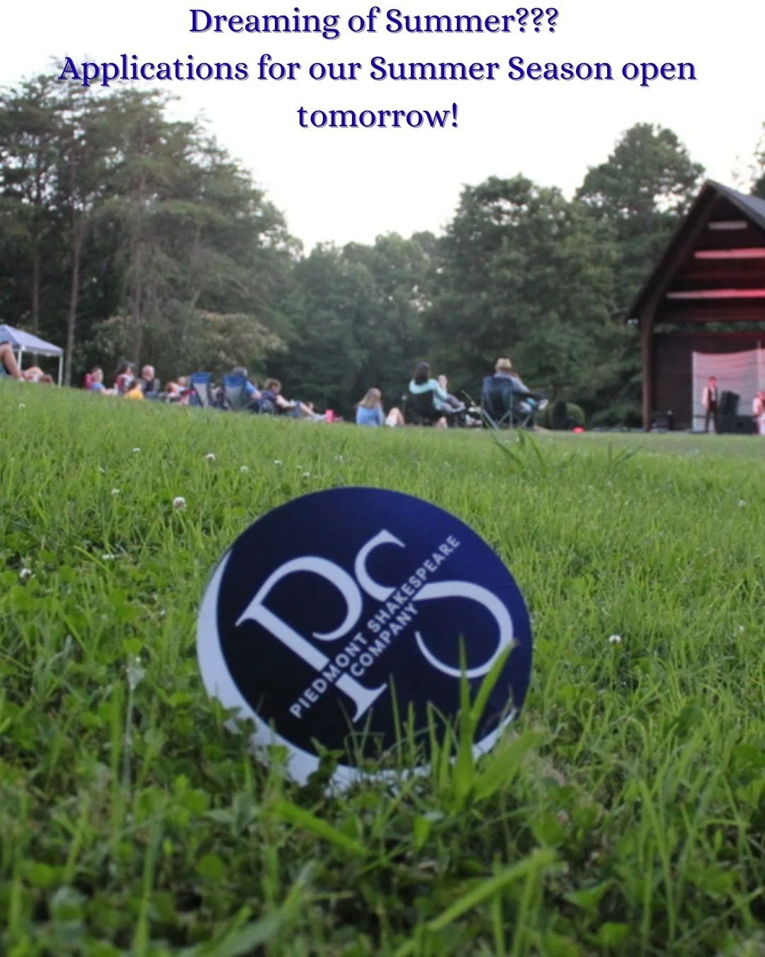 Hey friends&mdash;we hope everyone is staying safe, warm, and taking good care of themselves through this winter weather.

Tomorrow, we&rsquo;ll be opening up auditions and applications for our Summer 2026 positions&mdash;and we can&rsquo;t wait to w