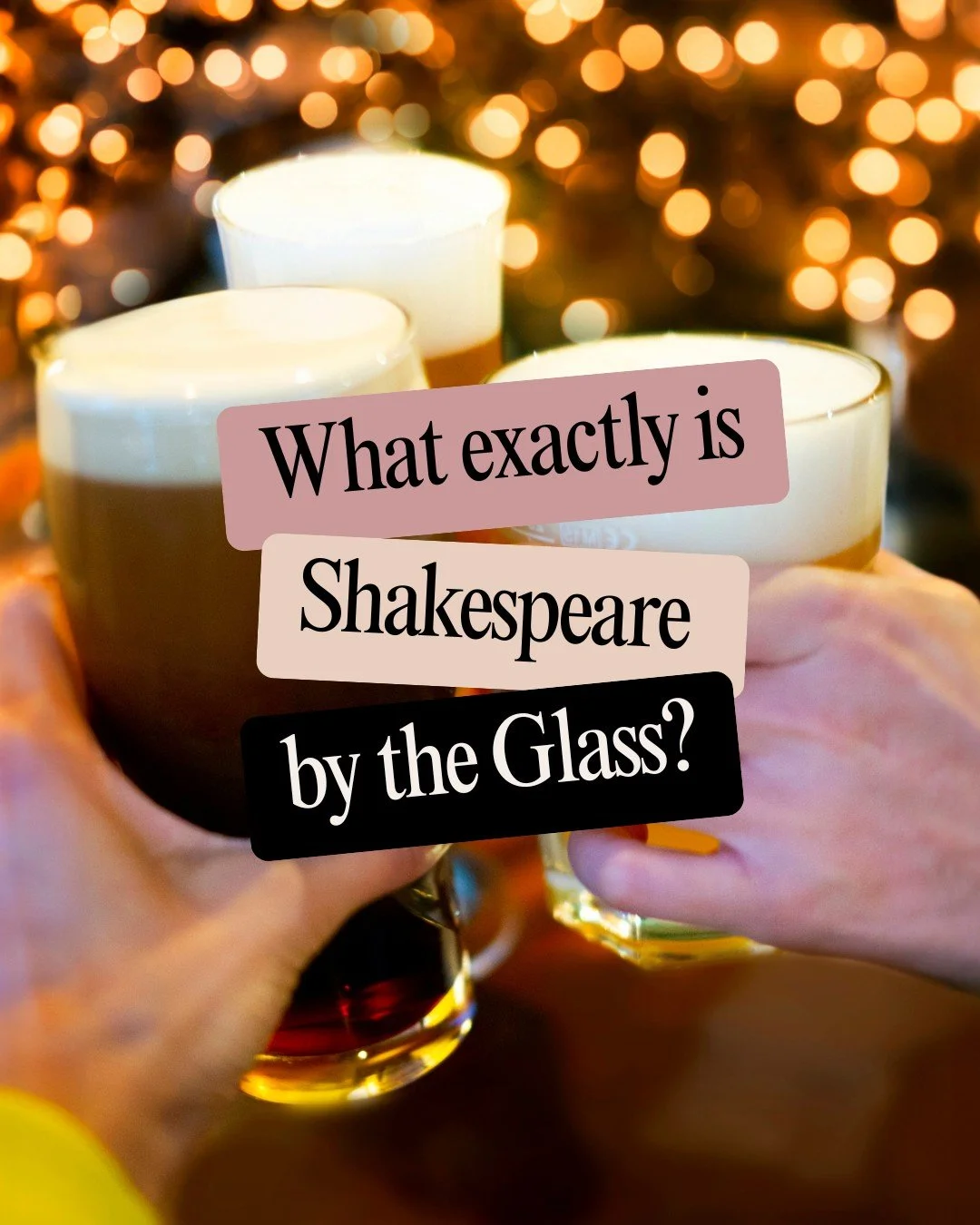 Piedmont Shakespeare and RhinoLeap Productions are teaming up to perform some of their favorite scenes &ndash; with a twist. The audience calls the shots: you decide how the scenes are played, who plays which roles, and even how much the actors drink