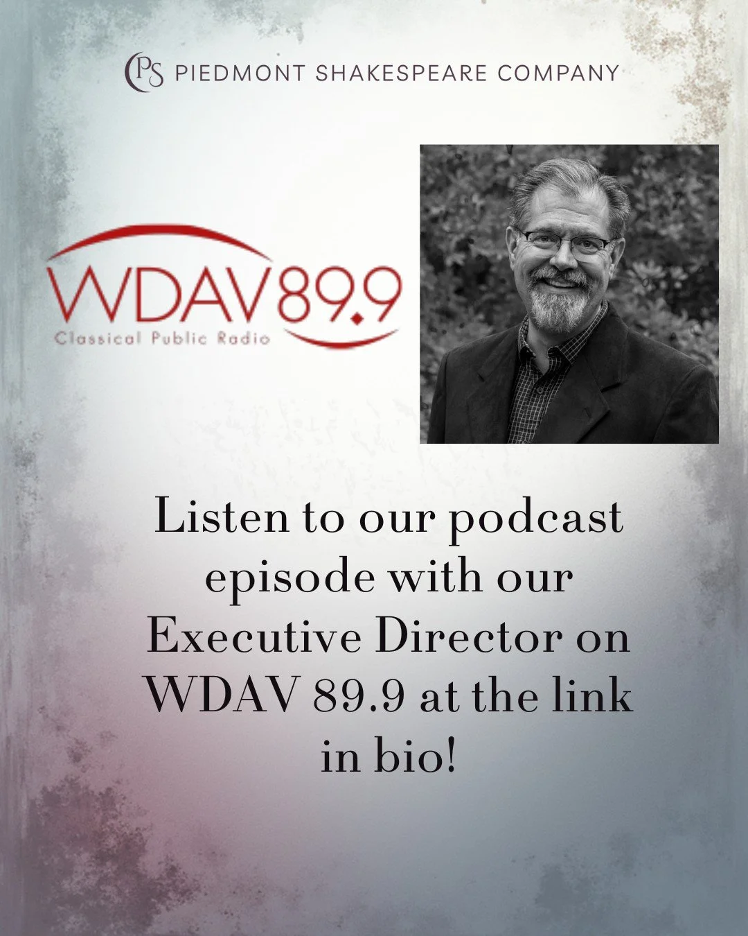 Click the link in bio to hear some insights from our Executive Director, David McGraw, on WDAV 89.9 now!