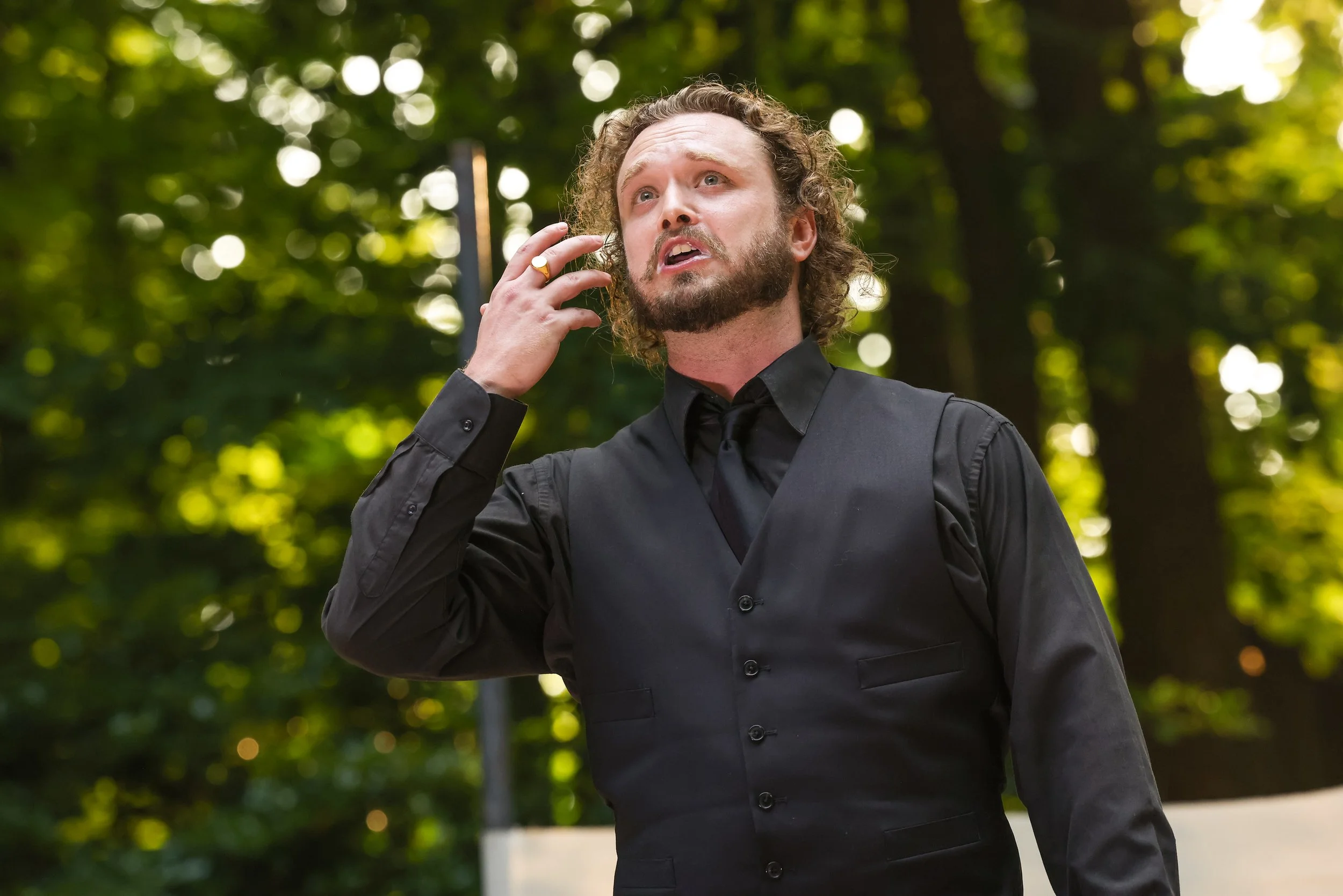 Cody Robinson as Hamlet in PSC Production 2025