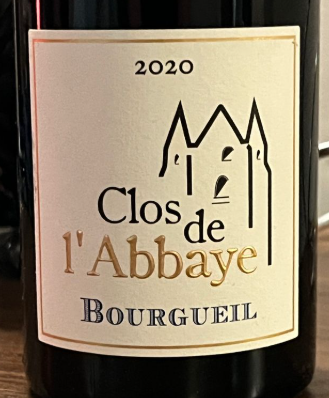 Clos de l'Abbaye - Loire, Bourgueil 2020 (Cabernet Franc)