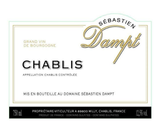 Sebastien Dampt - Chablis, Chablis 2022