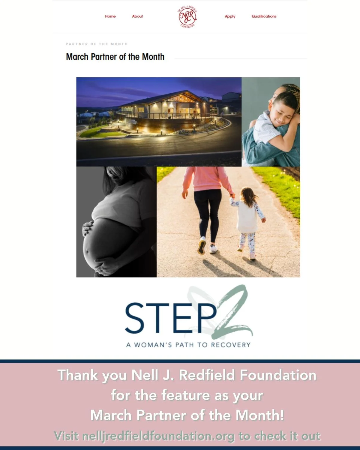We are honored to be the Nell J. Redfield Foundation&rsquo;s March Partner of the Month! See our feature here: bit.ly/4aKUHiz

Their generosity continues to shape what recovery looks like for women and mothers in our community. Our Redfield Residenti