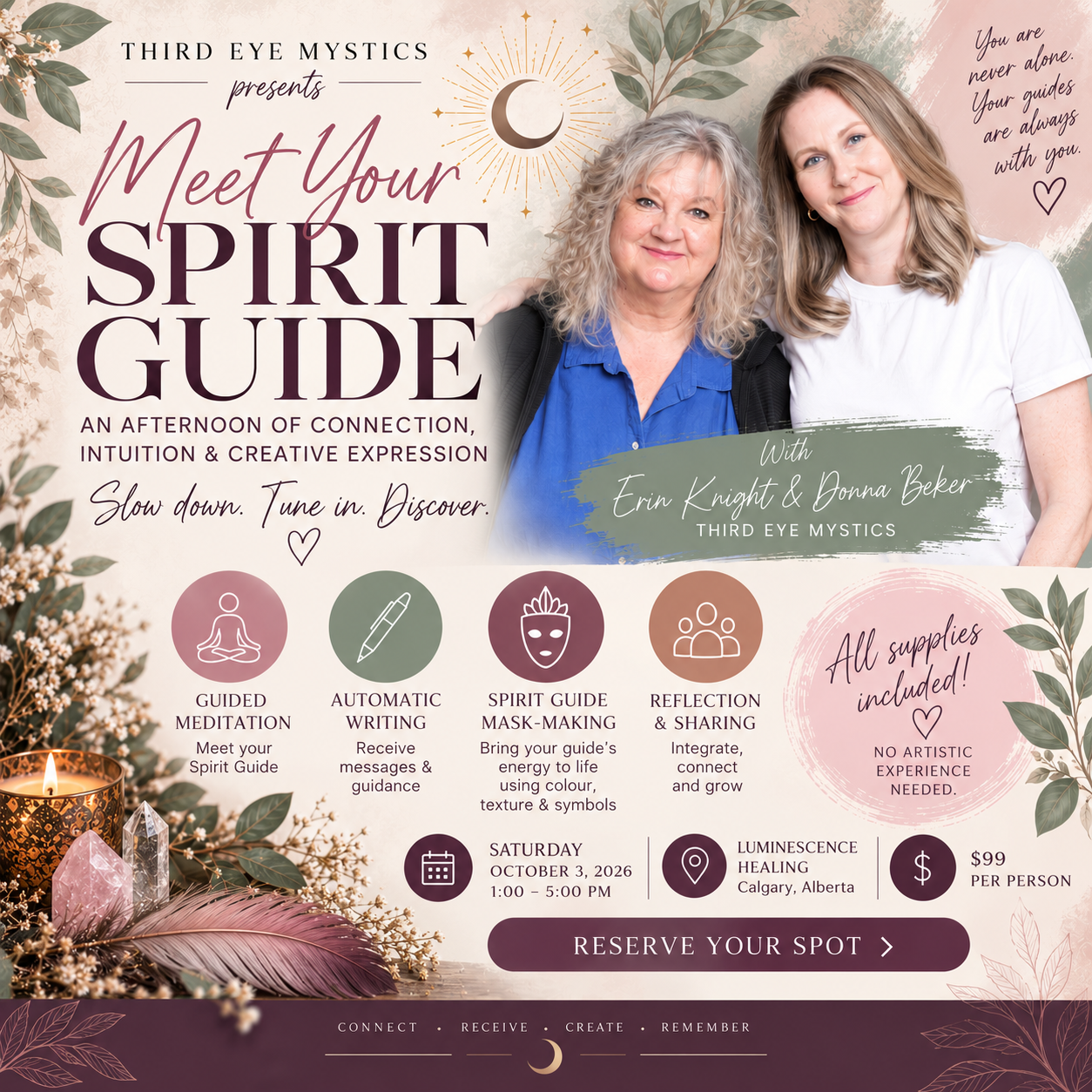 Meet Your Spirit Guide: An Intuitive Journey of Connection, Creativity & Guidance