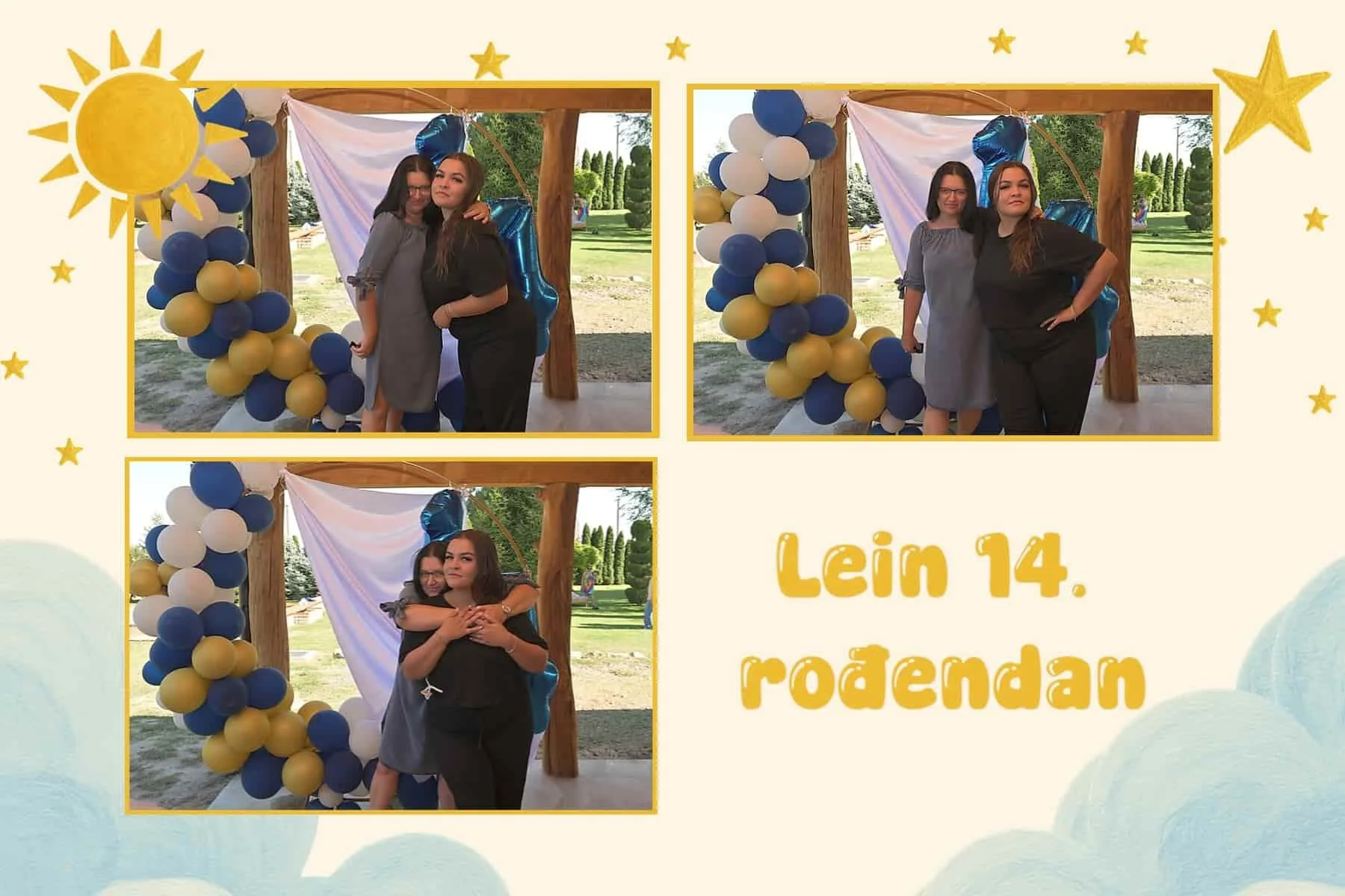 Profesionalni Photo Booth sa instant štampom 10x15 cm za svadbe, rođendane i korporativne događaje u Srbiji.
Zabava i uspomene u jednom – Photo Booth sa QR kodom za preuzimanje fotografija odmah na licu mesta.
Custom-made okvir fotografija i profesio