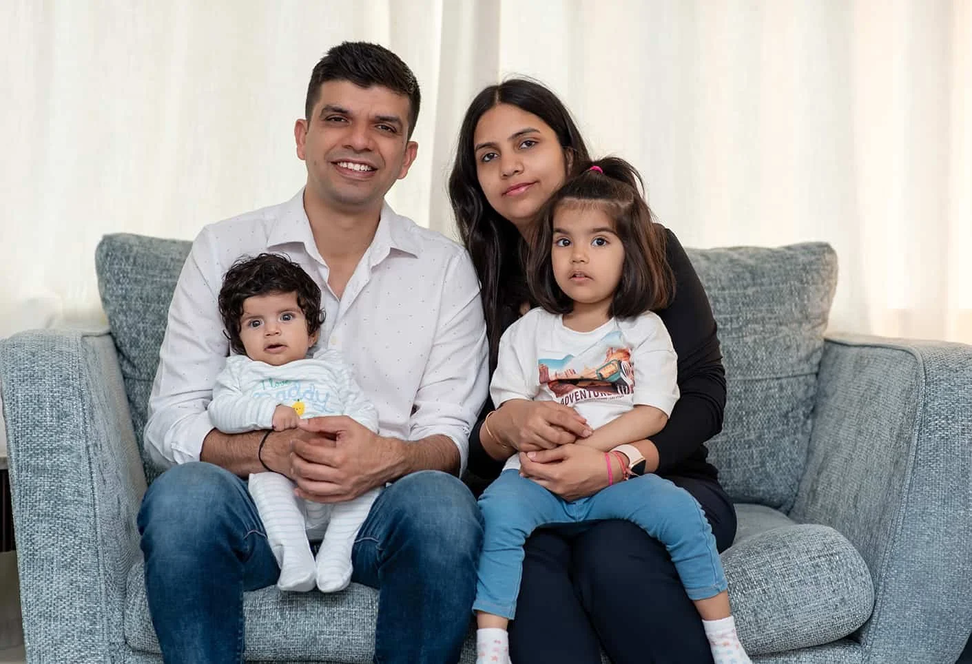 Family session / Shikha, Aakash, Clara & Fiona
