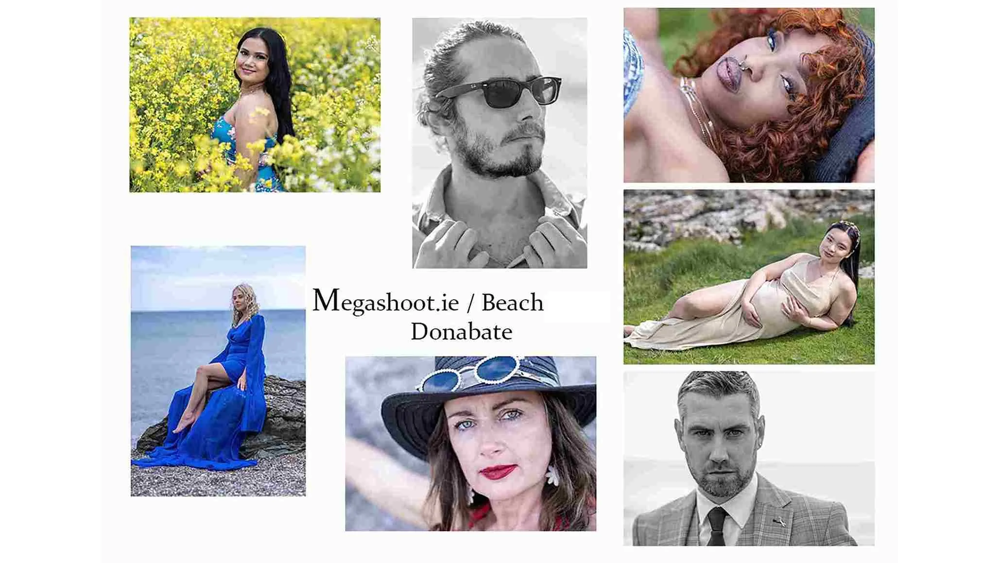 Megashoot.ie – Beach at Donabate: A Creative Gathering of Models and Photographers