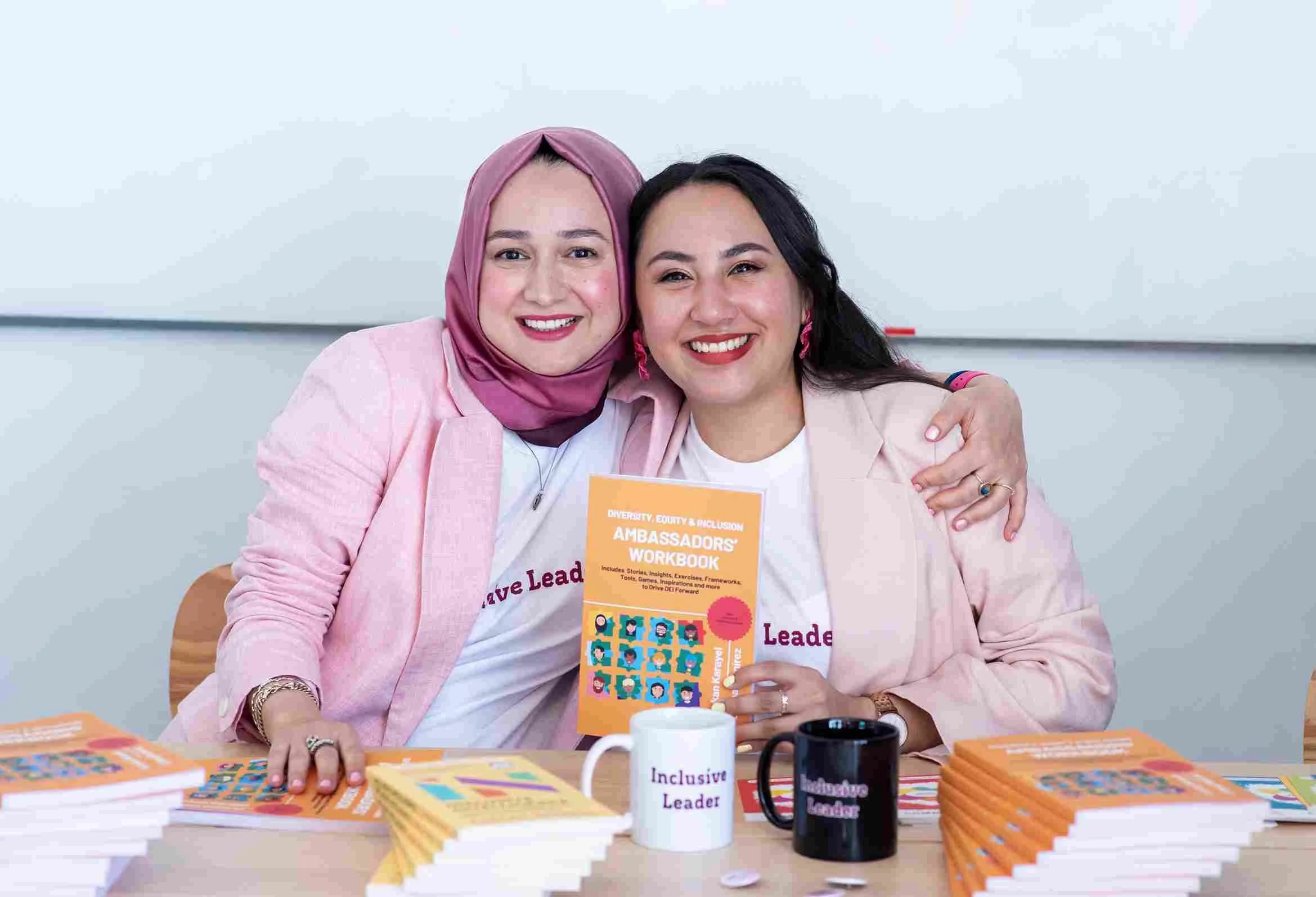 Okta, JCI, and CRC. Captured moments from events at Clontarf Castle and the DEI Ambassador’s Workbook book launch by Furkan and Lilian.