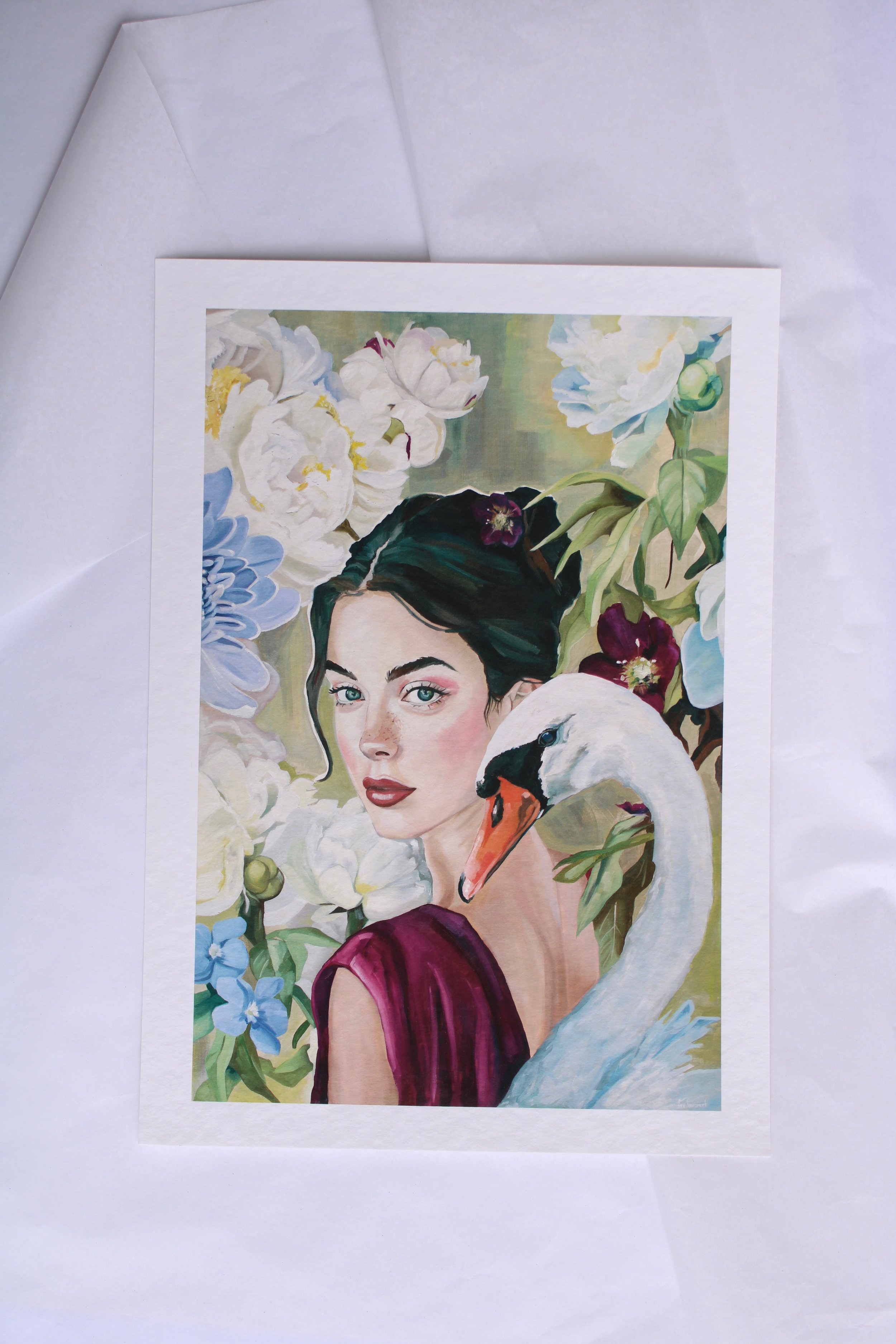 Die Frau im Märchen - Fine Art Print