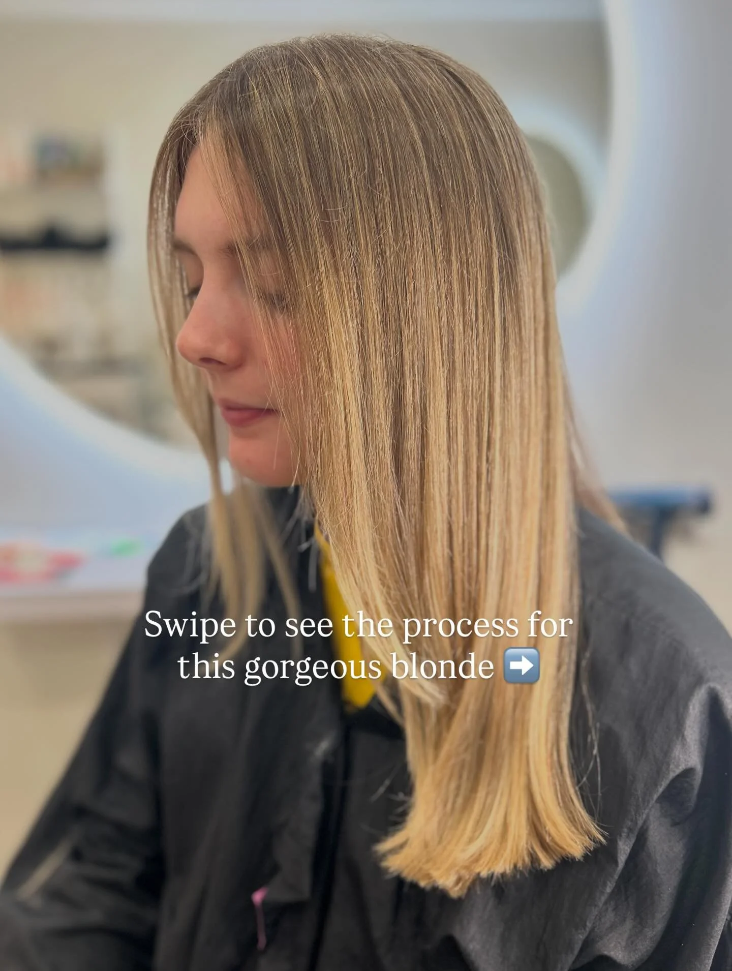 Blonde from the root, still low maintenance ✨
Ultra-fine foils, no root smudge, just clean blending.
Toned with Kevin Murphy gloss 10.83 for that soft, expensive finish 🤍