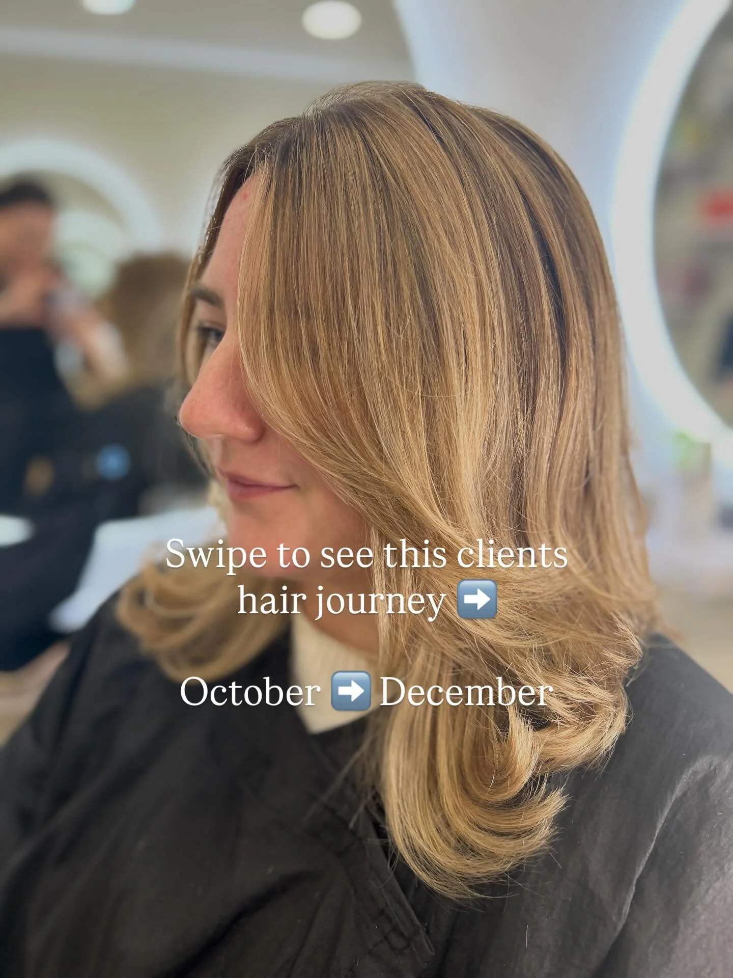 This client is playing the long game, preparing for the most effortless lived-in blonde for her wedding in October 2026 🤍

Session one was all about toning the blonde right down, which she loved, but when she came back for session two I knew a littl