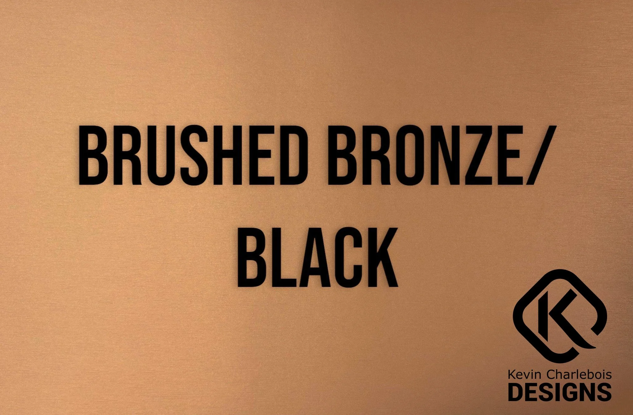 Brushed Bronze-Black