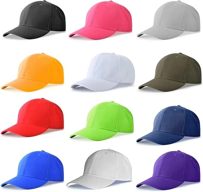Baseball Cap Colours  $30.00