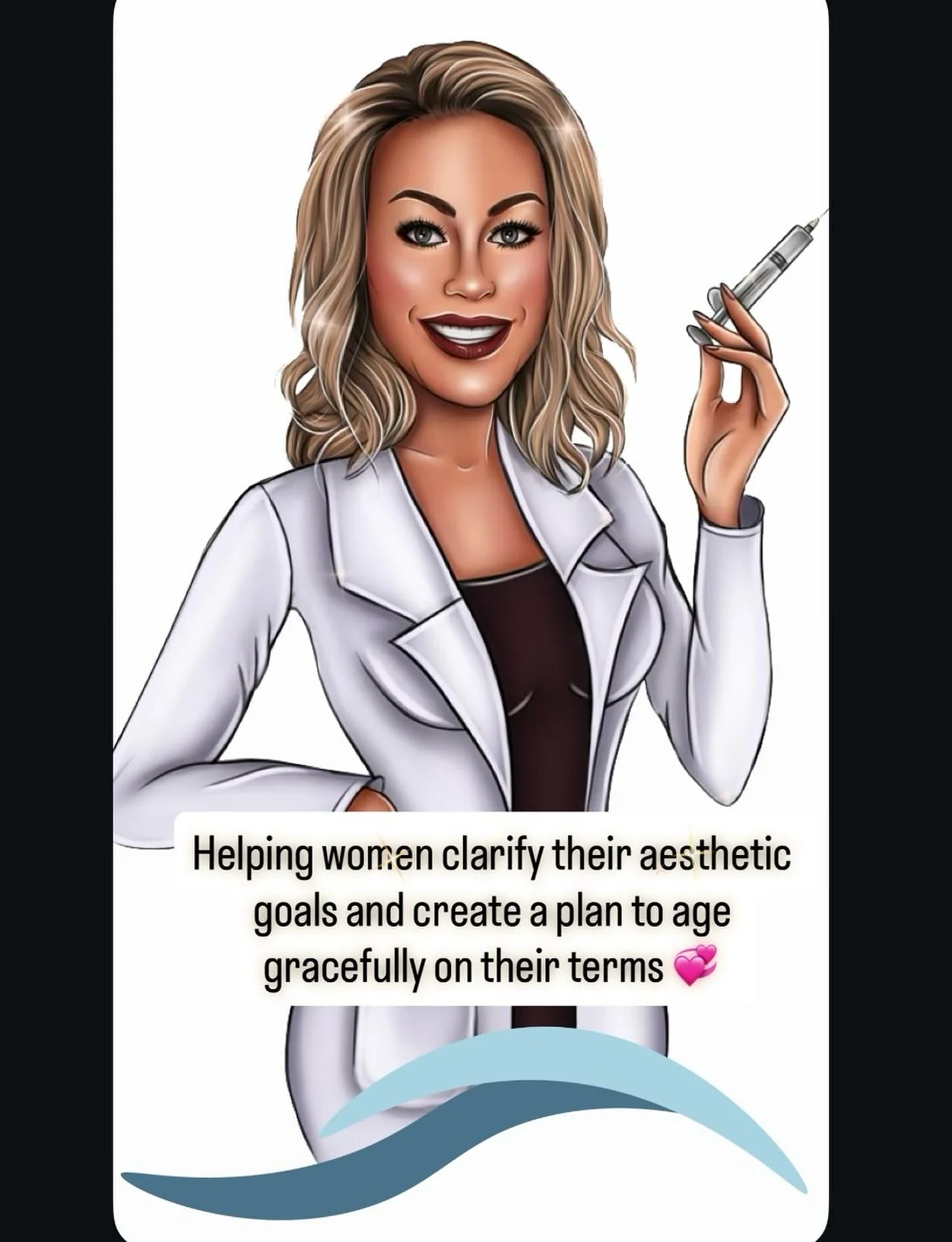 When I get asked&hellip;&rdquo;what do you do?&rdquo; Well, I&rsquo;m a nurse practitioner who helps women clarify their aesthetic goals and create a plan to age gracefully on their terms. This looks different for everyone but we start with a complem