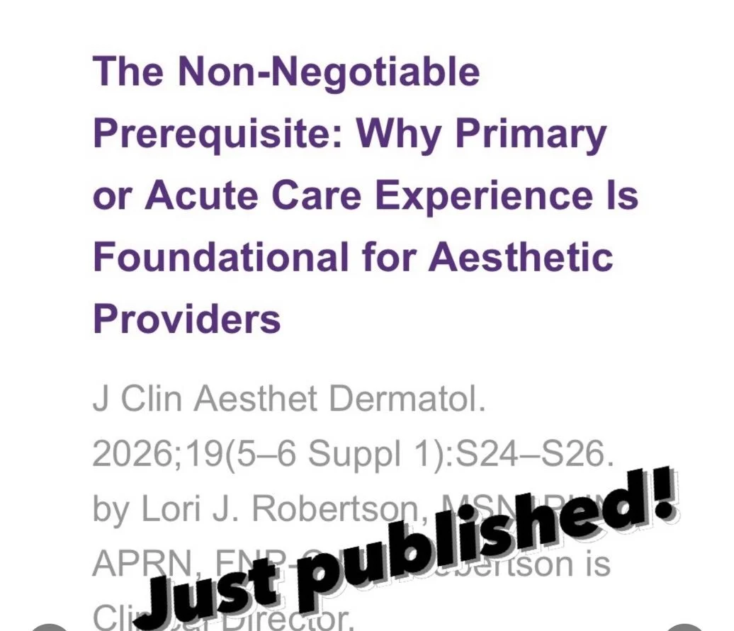 Congratulations to Lori Robertson on the publication of her article in the Journal of Clinical and Aesthetic Dermatology! 🎉

I had the privilege of spending two years in a training program with Lori and can personally attest to her knowledge, profes