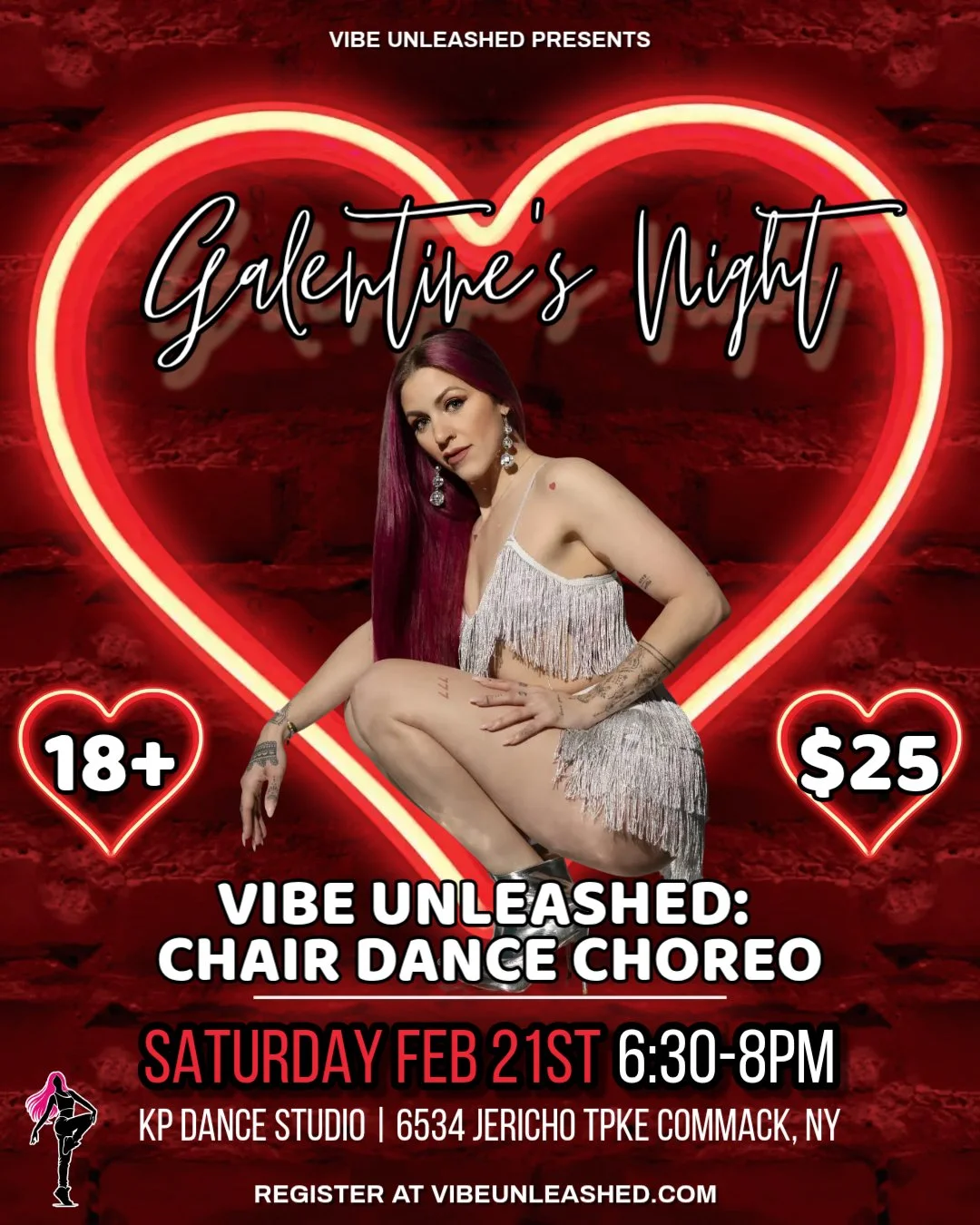 Vibe Unleashed: Chair Dance Choreo | Galentine's Night