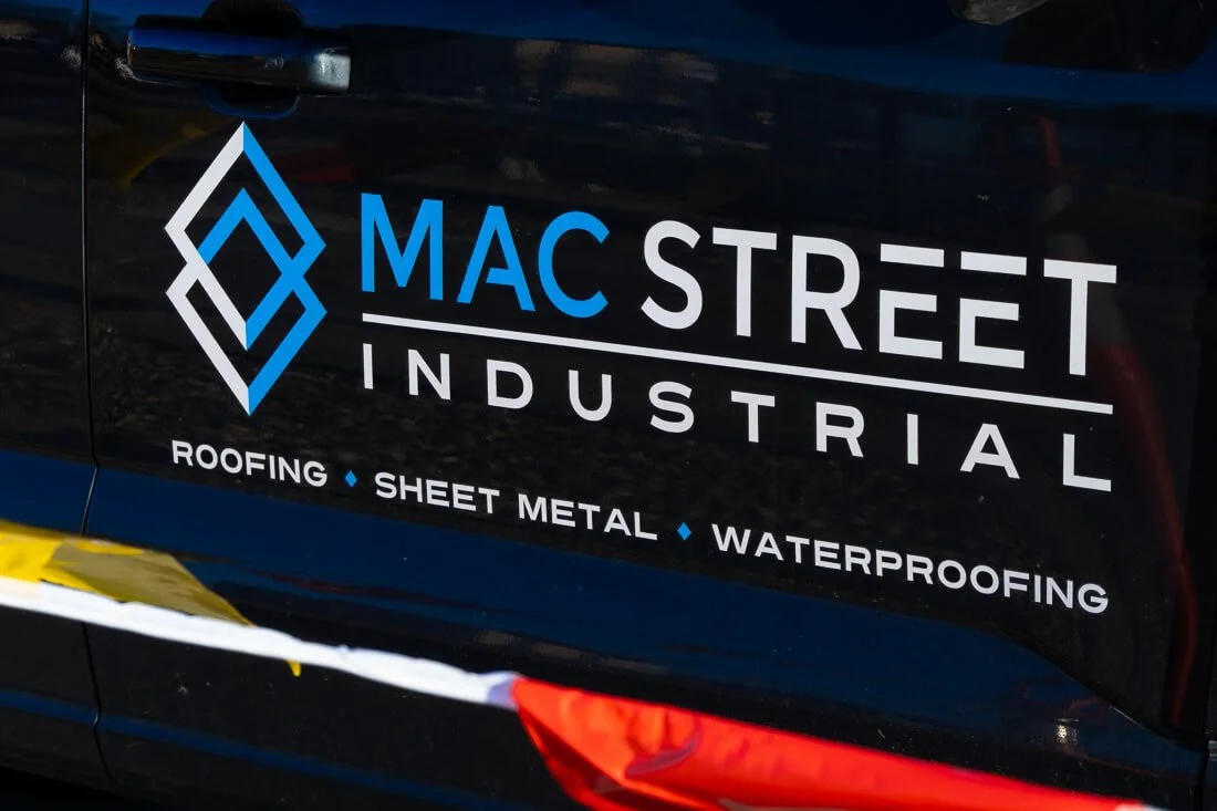 MAC Street Industrial logo on company fleet vehicle