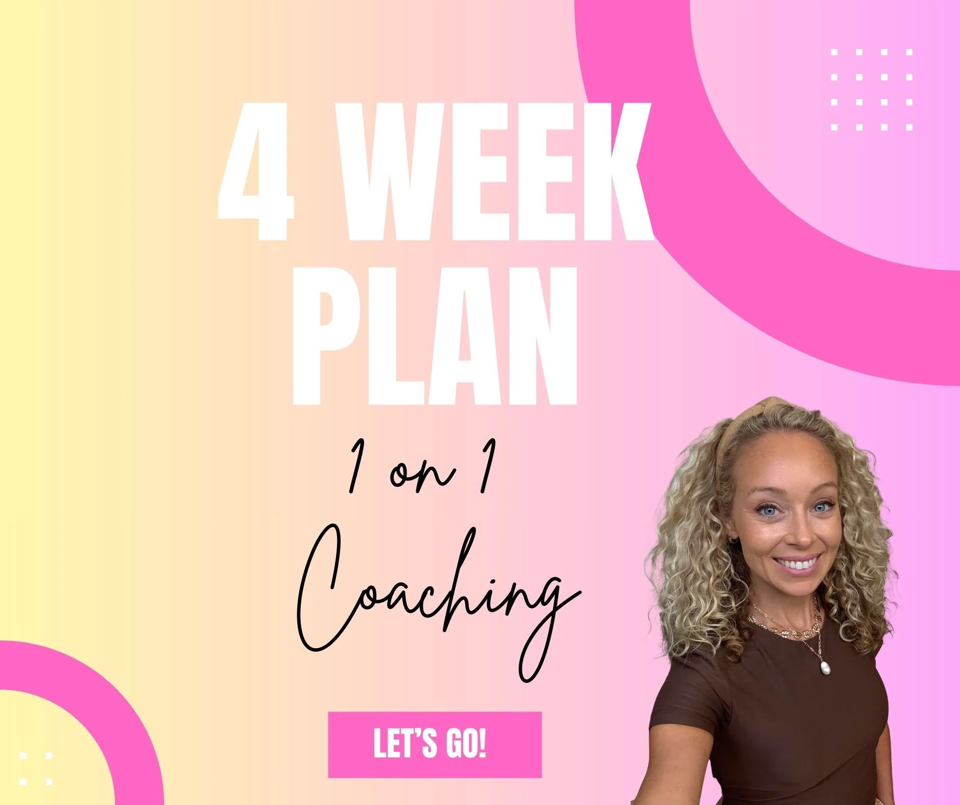 4 Week Coaching Package