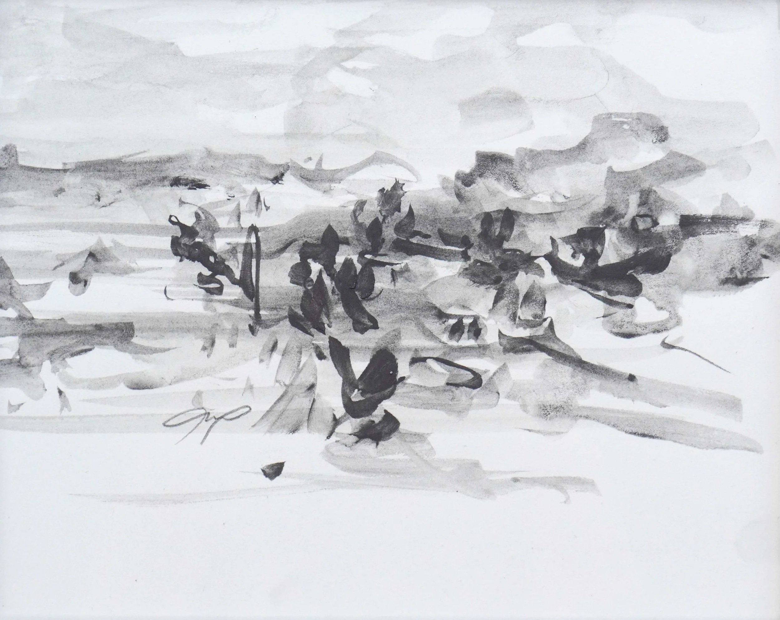 Galician Meditation X, 2025
Graphite on Paper
8 x 10 in 