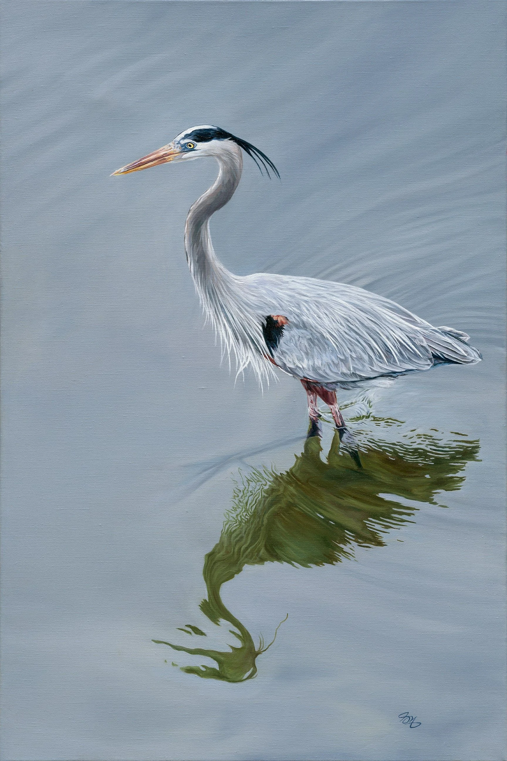 Great Blue, 2023
Oil on Linen
36 x 24 in