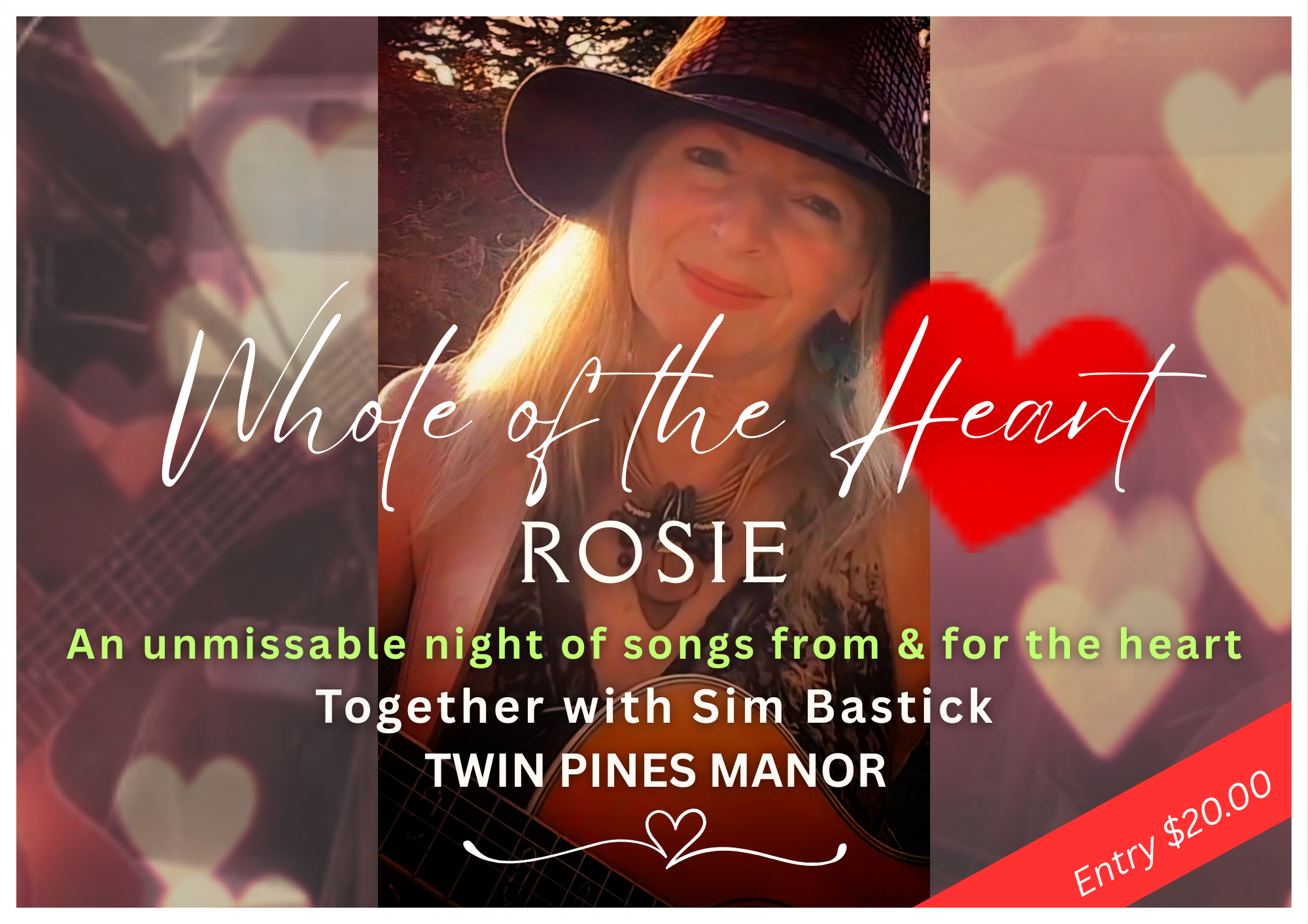 'WHOLE OF THE HEART' Live Show