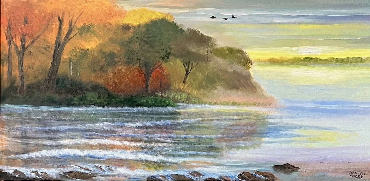 “Fall Journey”  12x24  Oil   $500