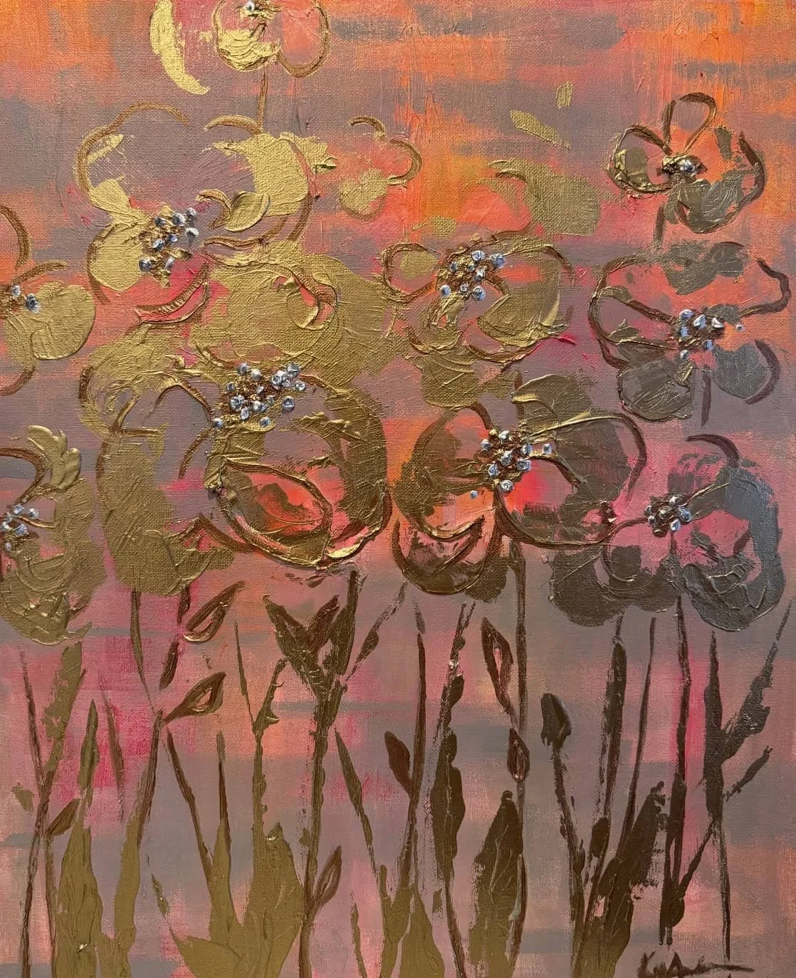 Selfless 16x20 Mixed Media $125