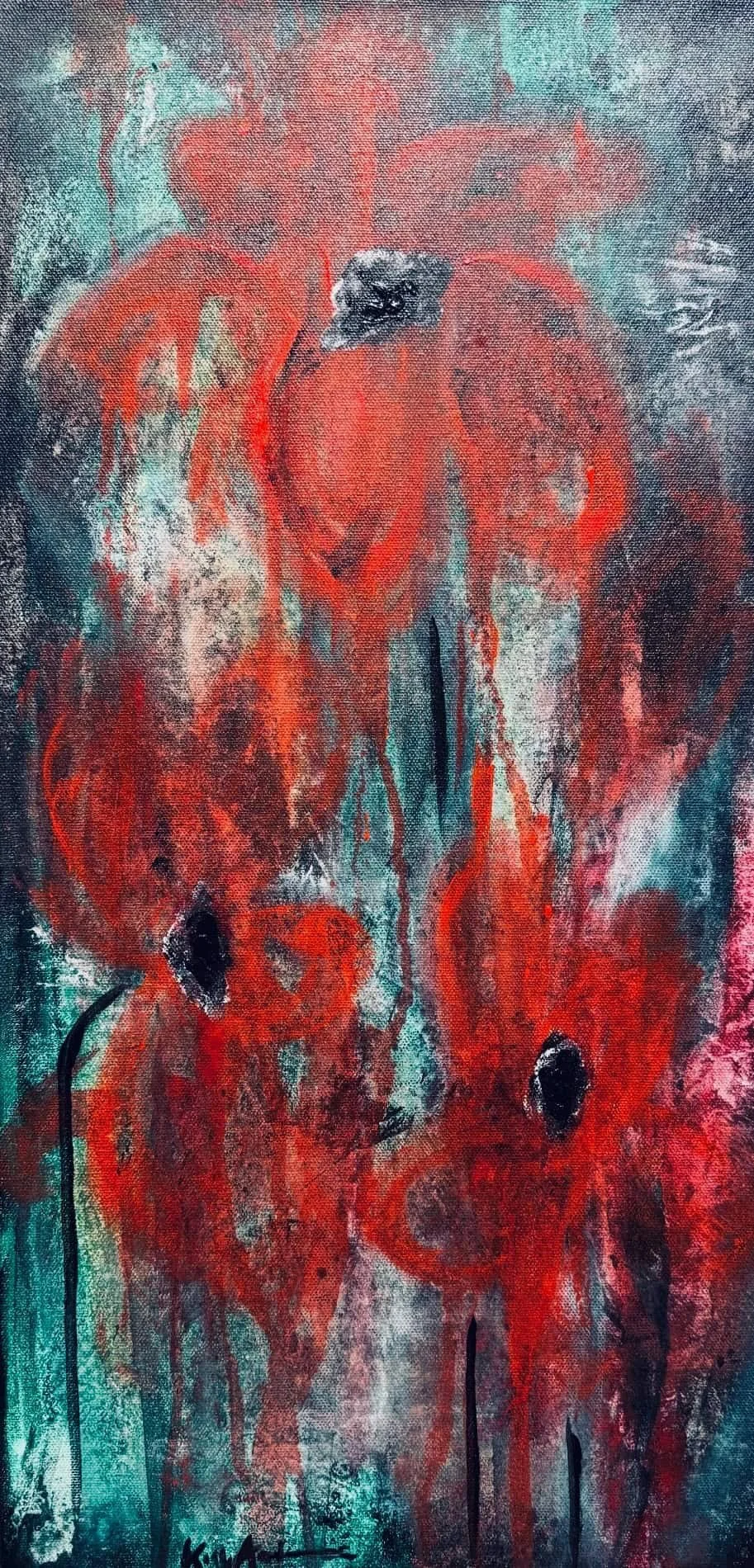 Transformation 12x24 Mixed Media $150