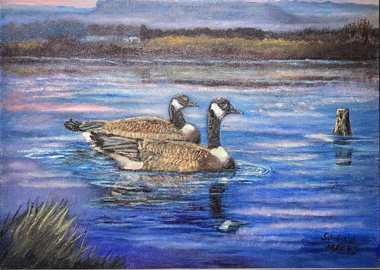 “Evening Time”  12x16   Oil   $400