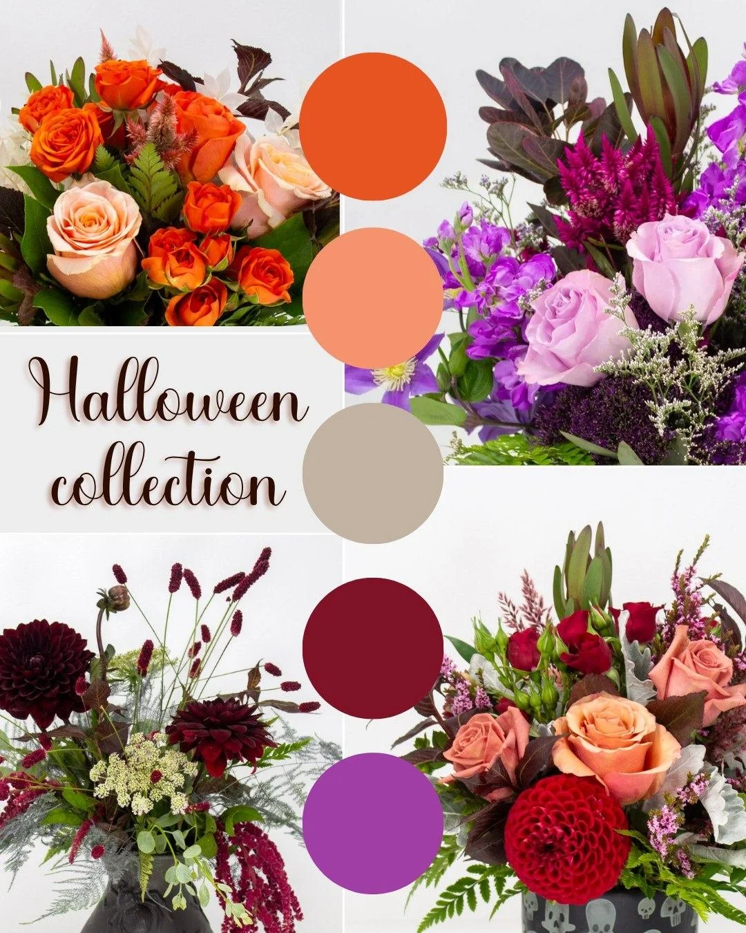 Our Halloween collection has arrived! Spooky, sophisticated, and fun for everyone. 👻

#Halloween #flowershop #spooky #October31st #mischiefnight #lydia #voodoolounge #sleepyhollow #westchesterpa