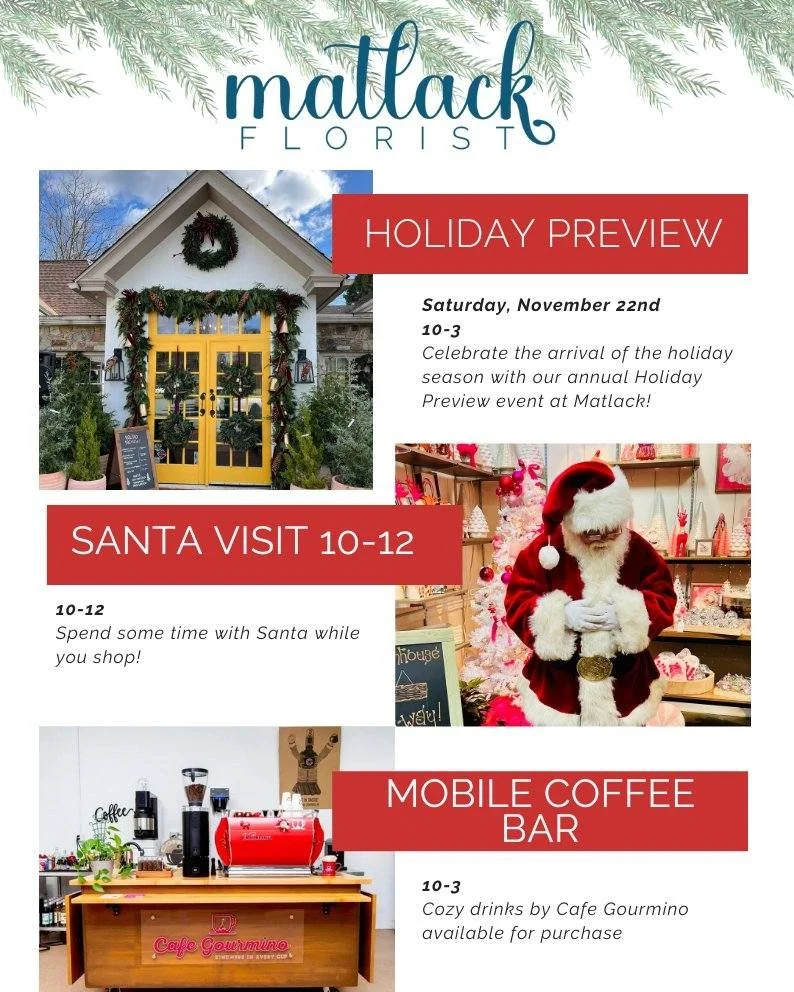 It's like sneaking into the living room on Christmas Eve to peek at the presents&hellip;🎄🎁 Our Holiday Preview event is NEXT SATURDAY! Join us ✨Saturday 11/22✨ 10am-3pm to see all our holiday arrivals!  Festive fun, giveaways, and sweet treats will