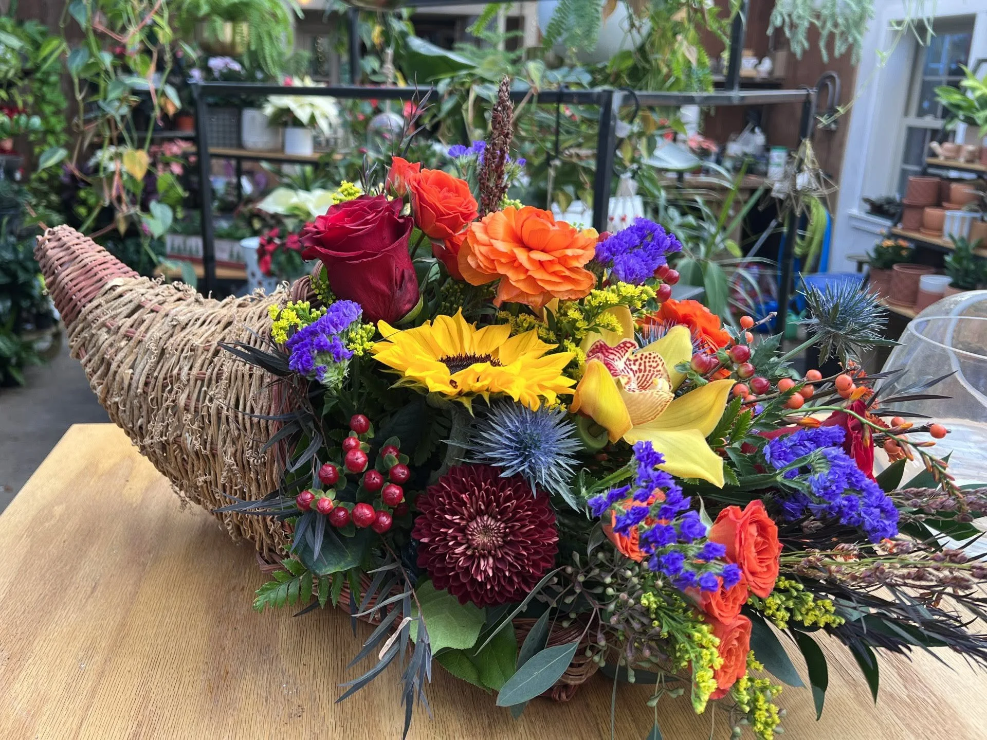 Start the countdown to Thanksgiving! 🦃✨

Our fresh floral centerpieces are the perfect finishing touch to your holiday tablescape. Place your order today by phone at 610-431-3077, or at matlackflorist.com!

#Thanksgiving #cornucopia #flowershop #fri