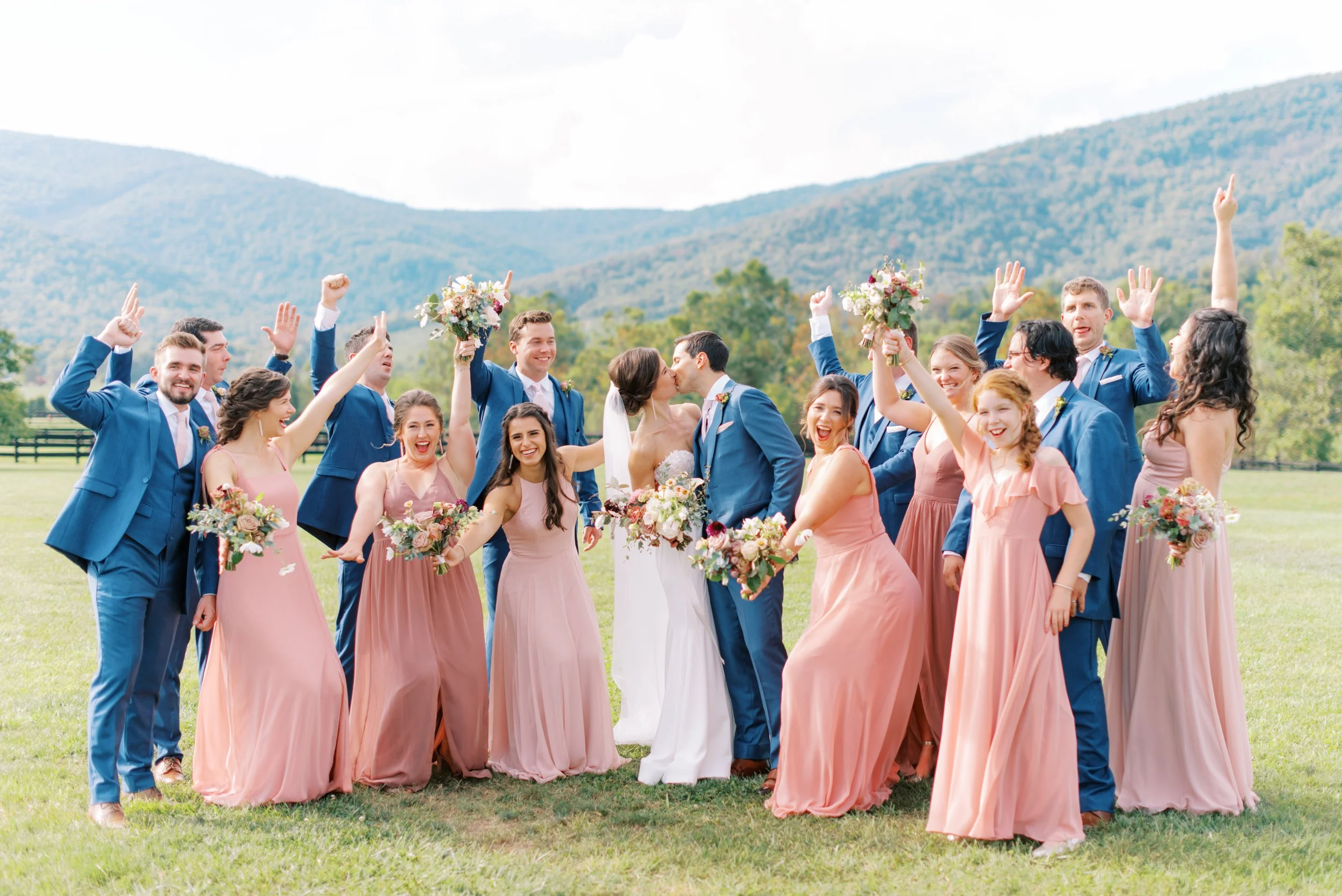 Crozet Spring Wedding at King Family Vineyards