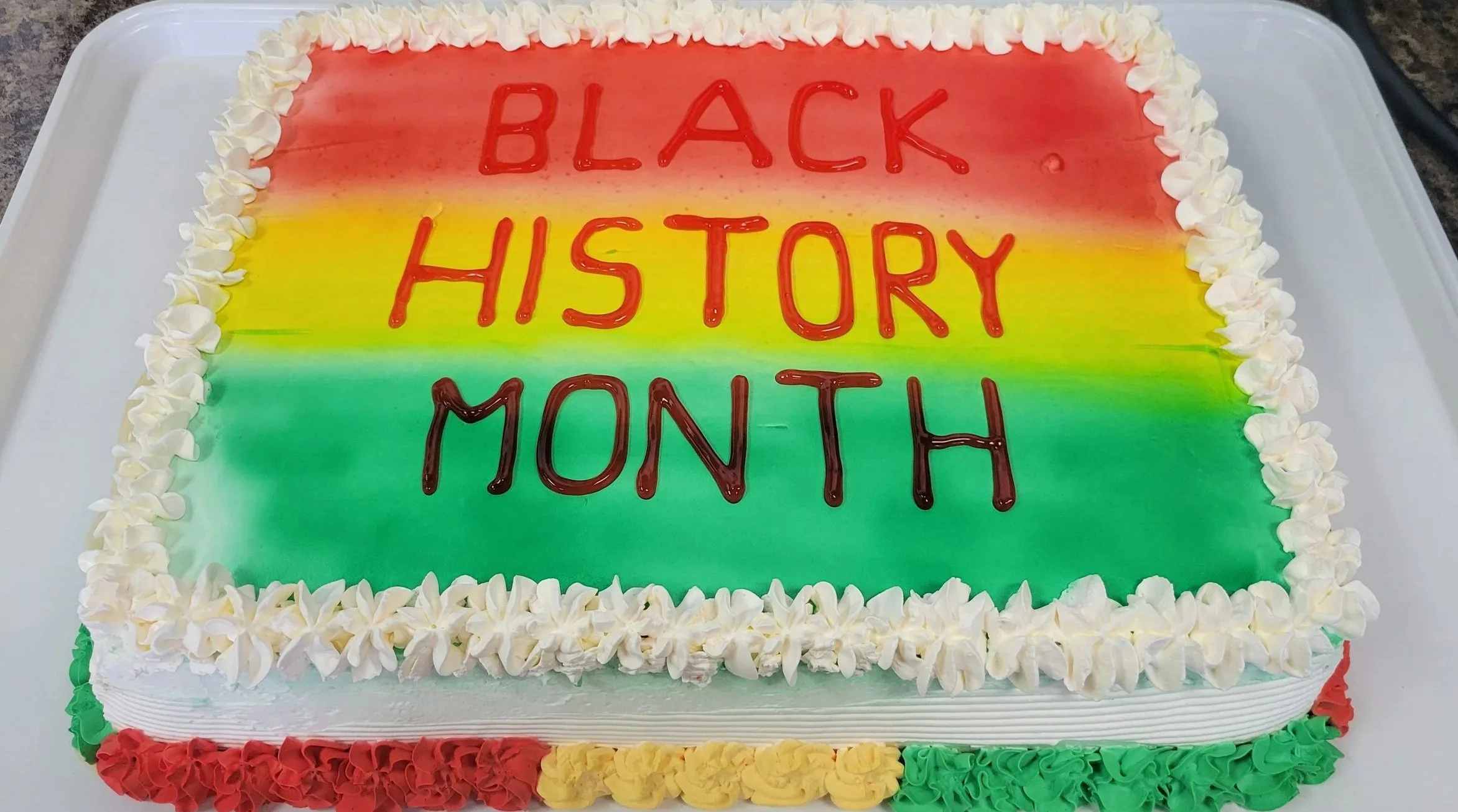 black history month cake