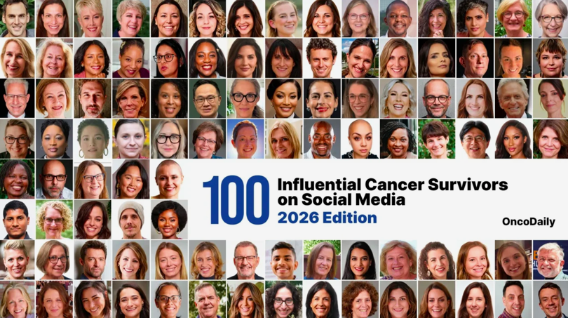 Sandy Duarte recognized by OncoDaily as one of the Top 100 Most Influential Cancer Survivors on Social Media for her advocacy, sound healing, and cancer survivorship.