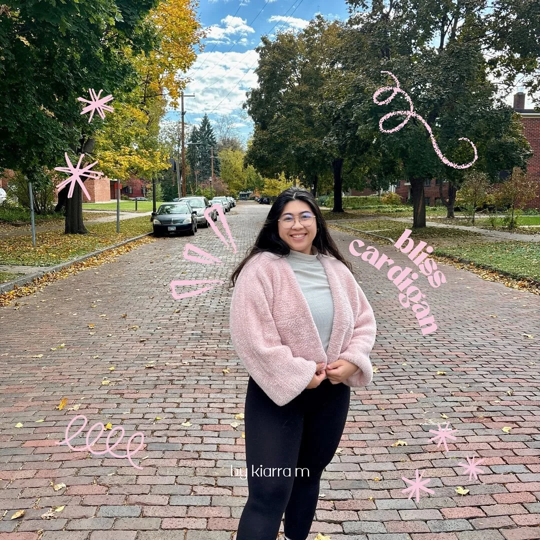 🌸bliss cardigan🌸
&bull;
finally got this one off the needles a few weeks ago and I absolutely am in love! it does weigh a thousand and one pounds, but it&rsquo;s definitely warm enough for the fall or spring!  I do want to be on the lookout for som