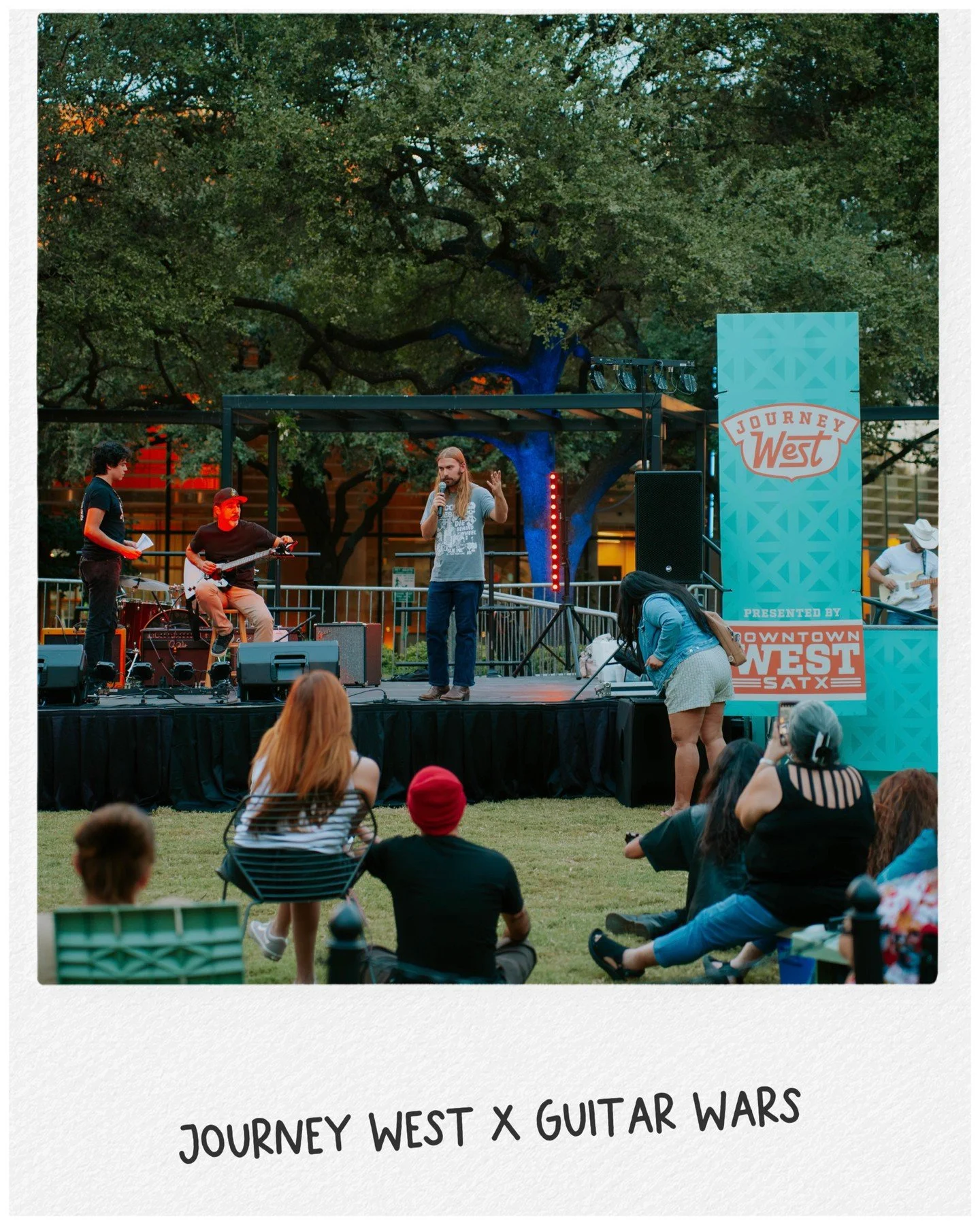 October is officially here, which means we&rsquo;re getting closer to Journey West X Guitar Wars. 🎸

Mark your calendars and get ready for an evening full of live music, $5 deals, and plenty of community throughout the Downtown West district.

🗓️ O