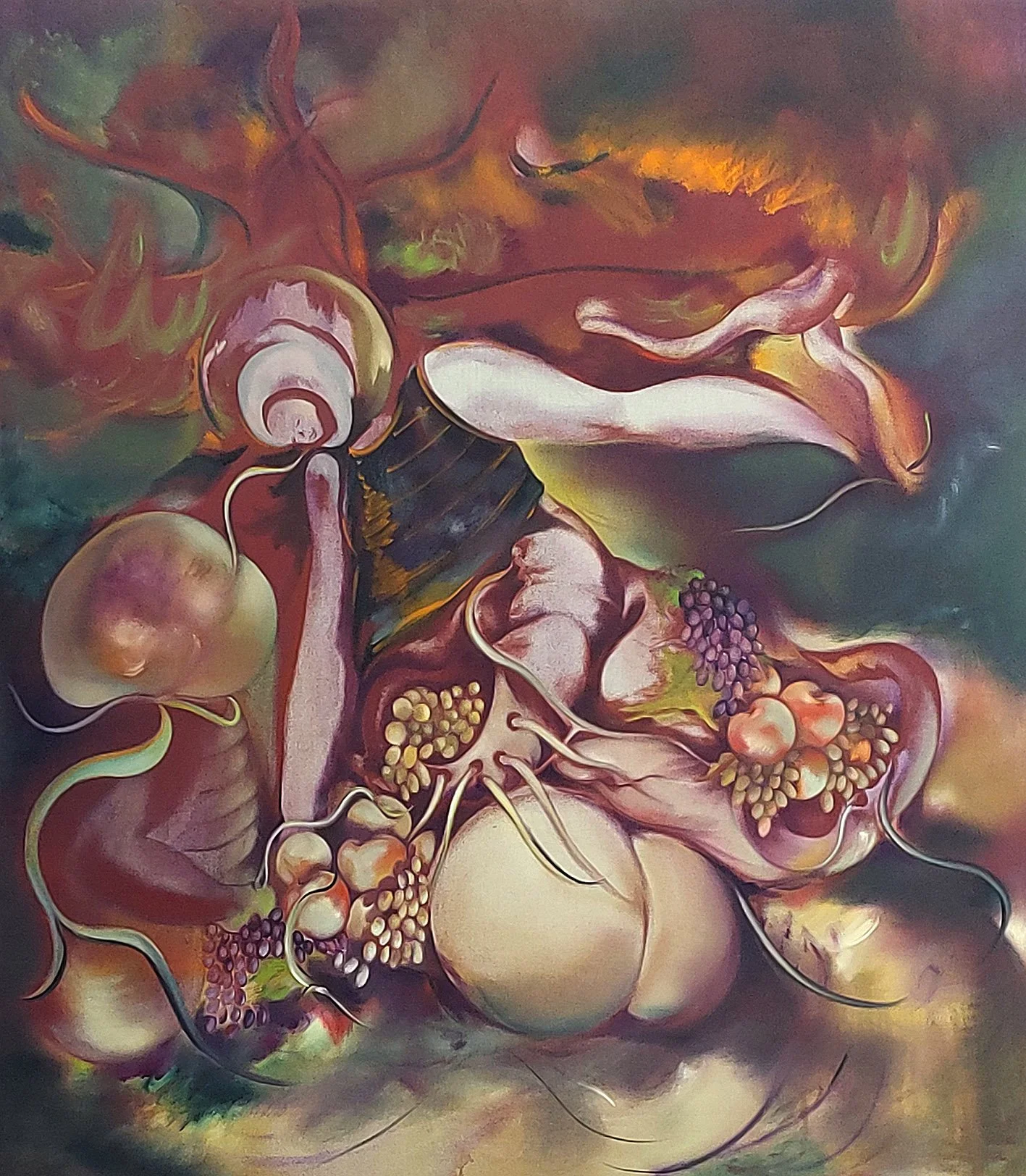 Harvest, oil on linen, 170x150cm, 2022